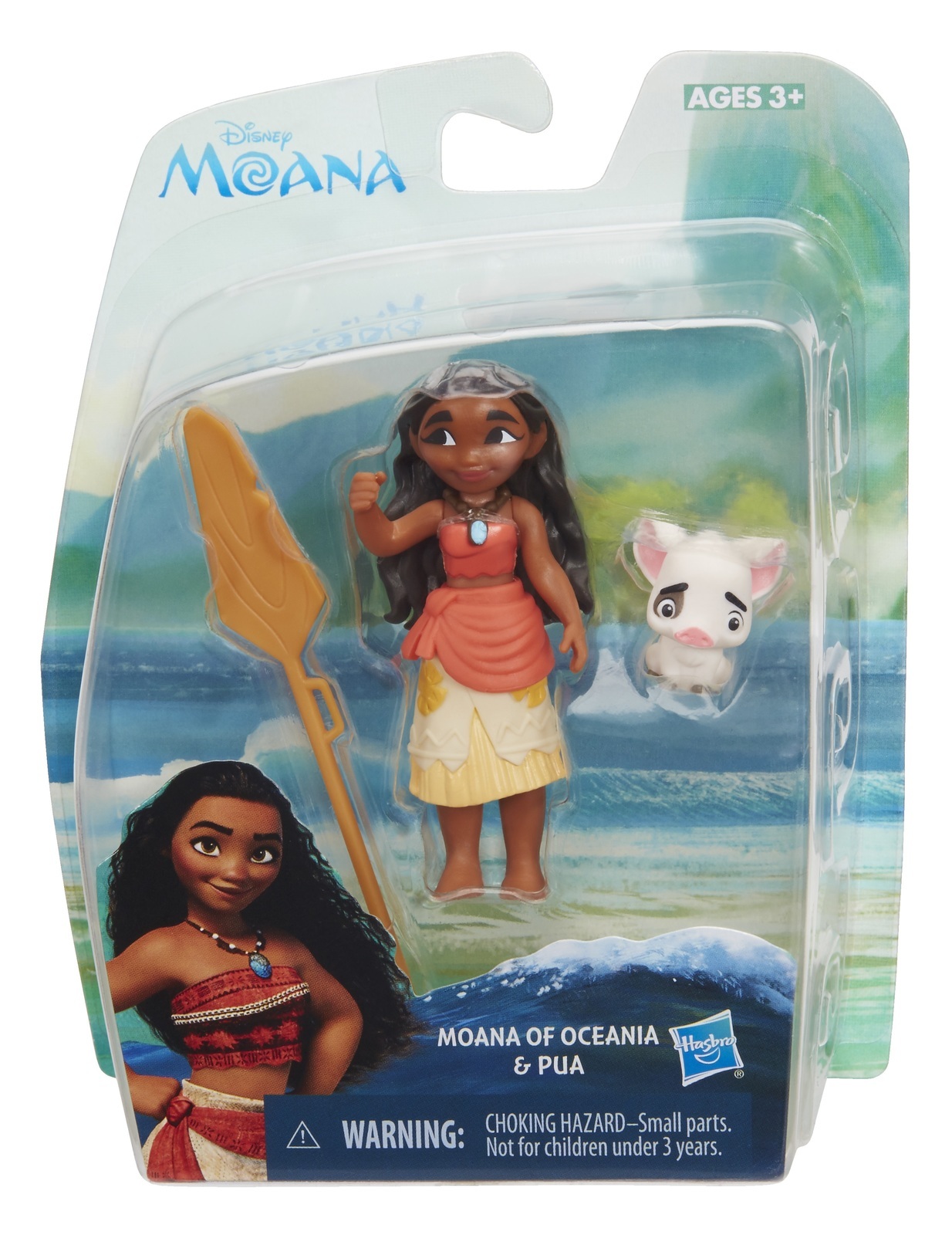 Disney's Moana: Young Moana Of Oceania & Pua- Small Doll Set image