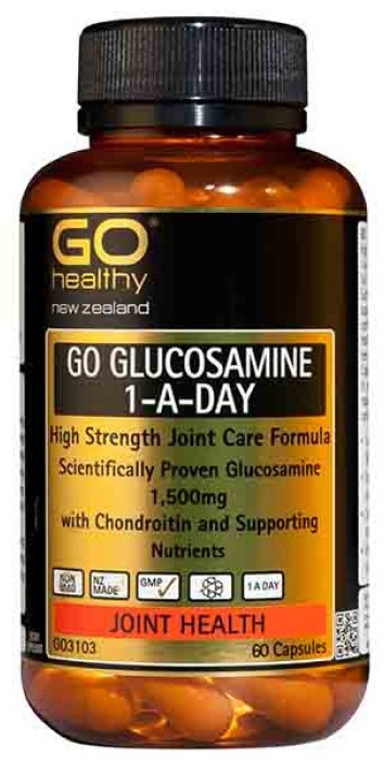 Go Healthy GO Glucosamine 1-A-Day 1500mg (60 Capsules) image
