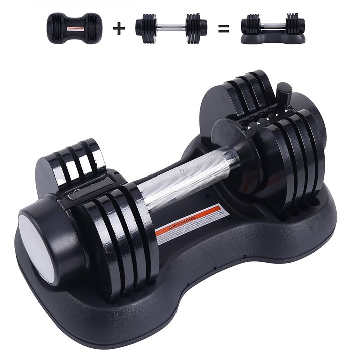 Buy MultiWeight Smart Adjustable Dumbbell 2.2 to 11kg (24lbs) at