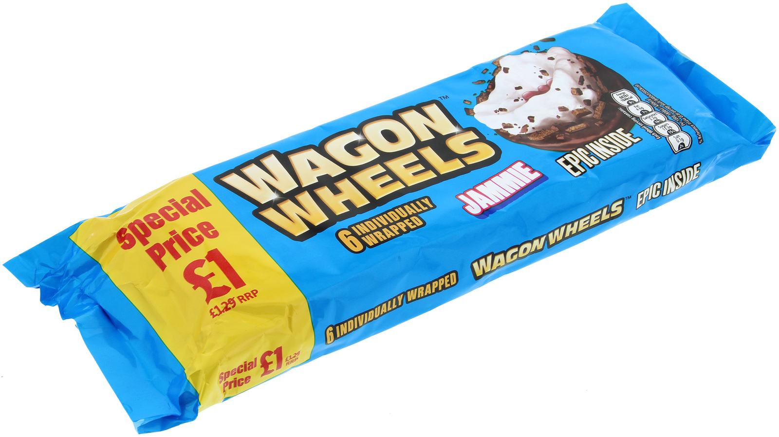 Wagon Wheels Jammie Biscuits 6pk at Mighty Ape NZ