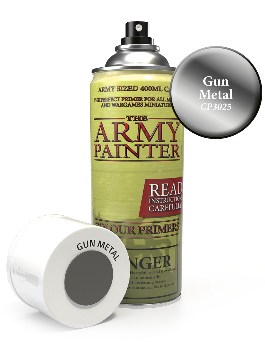 Army Painter Colour Primer Gun Metal at Mighty Ape NZ