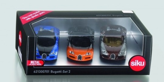 Siku Limited Edition Bugatti Set 2 (3-Piece) image