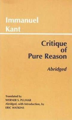 Critique of Pure Reason, Abridged image