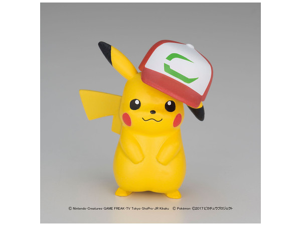 Pokemon Plamo Collection: Ho-Oh, Charizard & Ash's Pikachu Set image