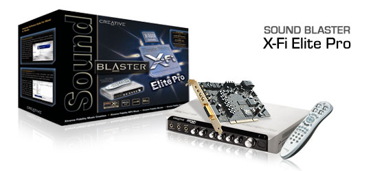 CREATIVE LABS SoundBlaster X-Fi Elite Pro image