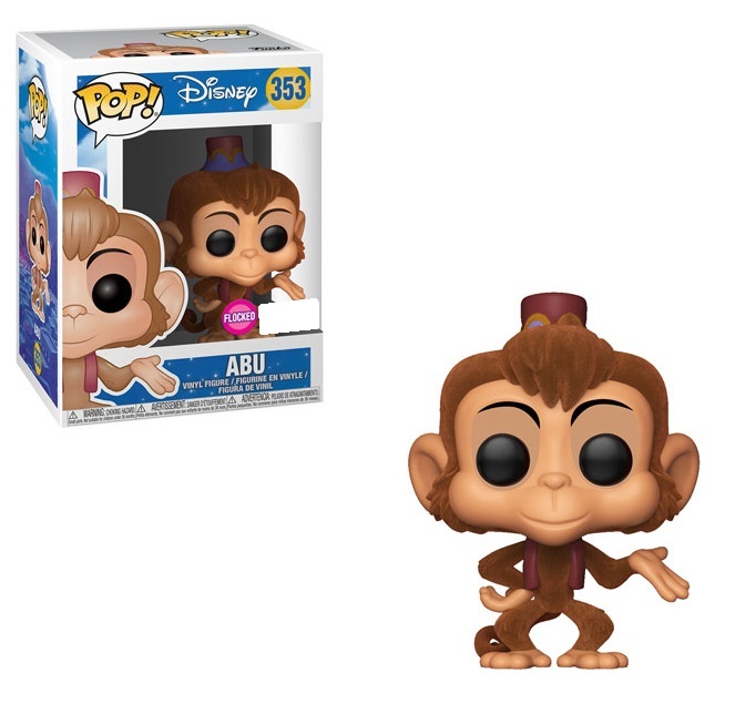Aladdin - Abu (Flocked) Pop! Vinyl Figure image