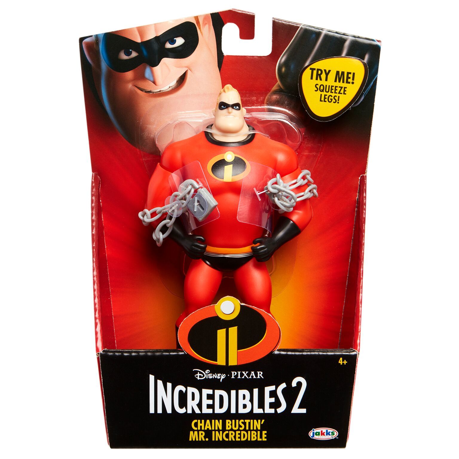 Incredibles 2: Chain Bustin' Mr Incredible - 15cm Feature Figure image