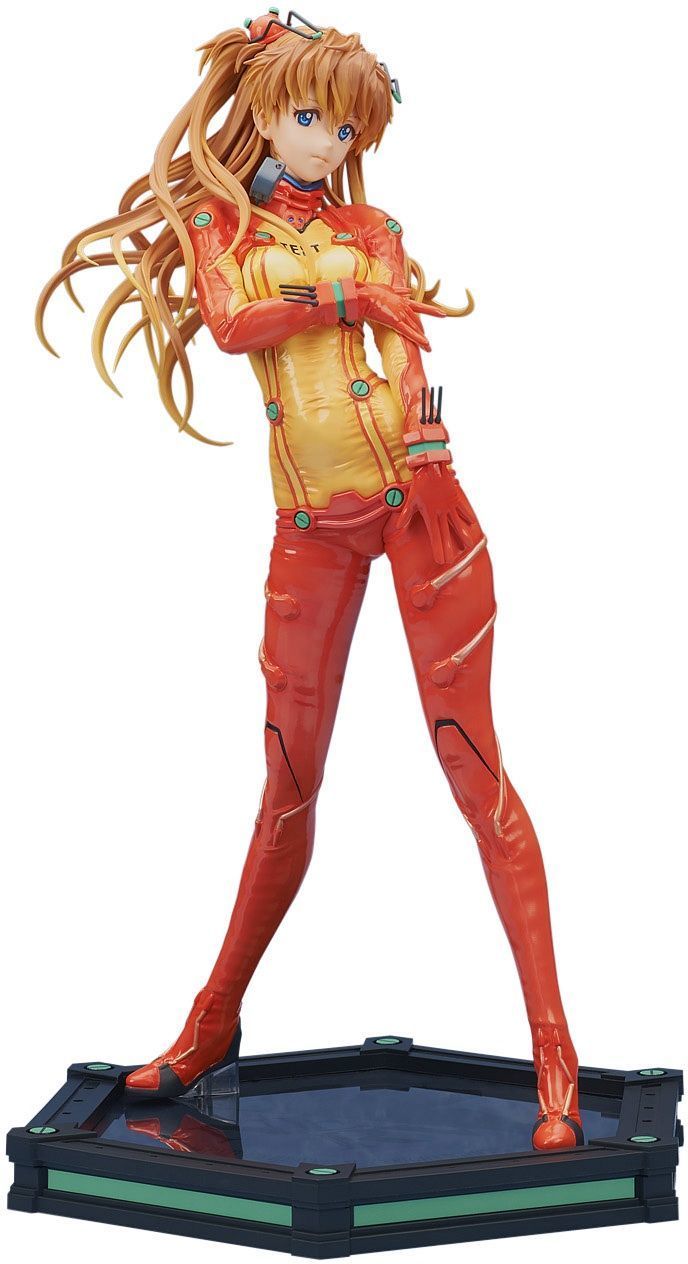 Evangelion: 1/4Asuka Langley Shikinami Test Type Plugsuit Ver. - PVC Figure