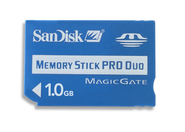 SanDisk 1GB MS Pro Duo Memory Card image