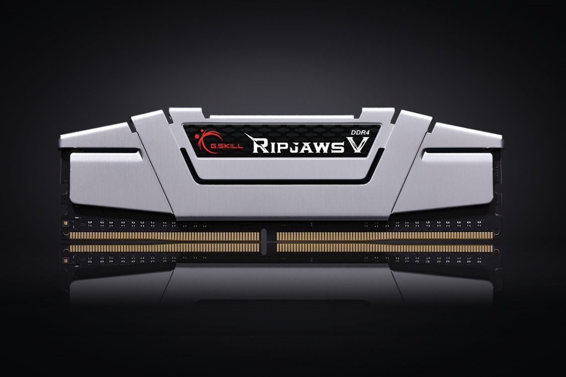 2 x 8GB G.SKILL Ripjaws V 2666Mhz DDR4 Ram - Silver image