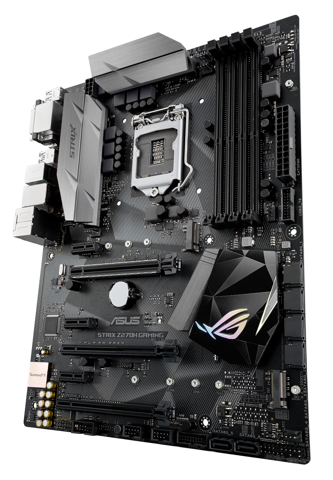 ASUS ROG STRIX Z270H Gaming Motherboard at Mighty Ape NZ