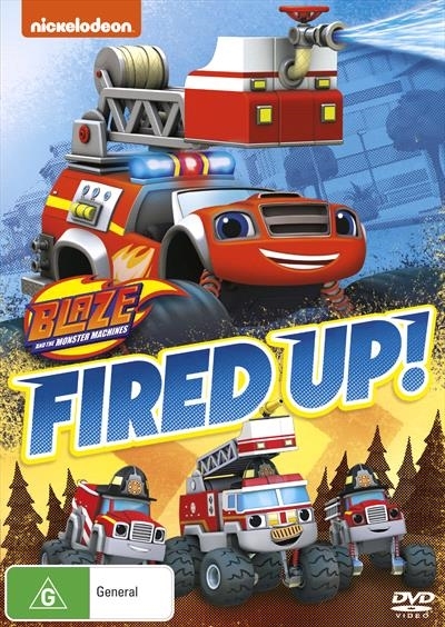 Blaze And The Monster Machines: Fired Up! on DVD image