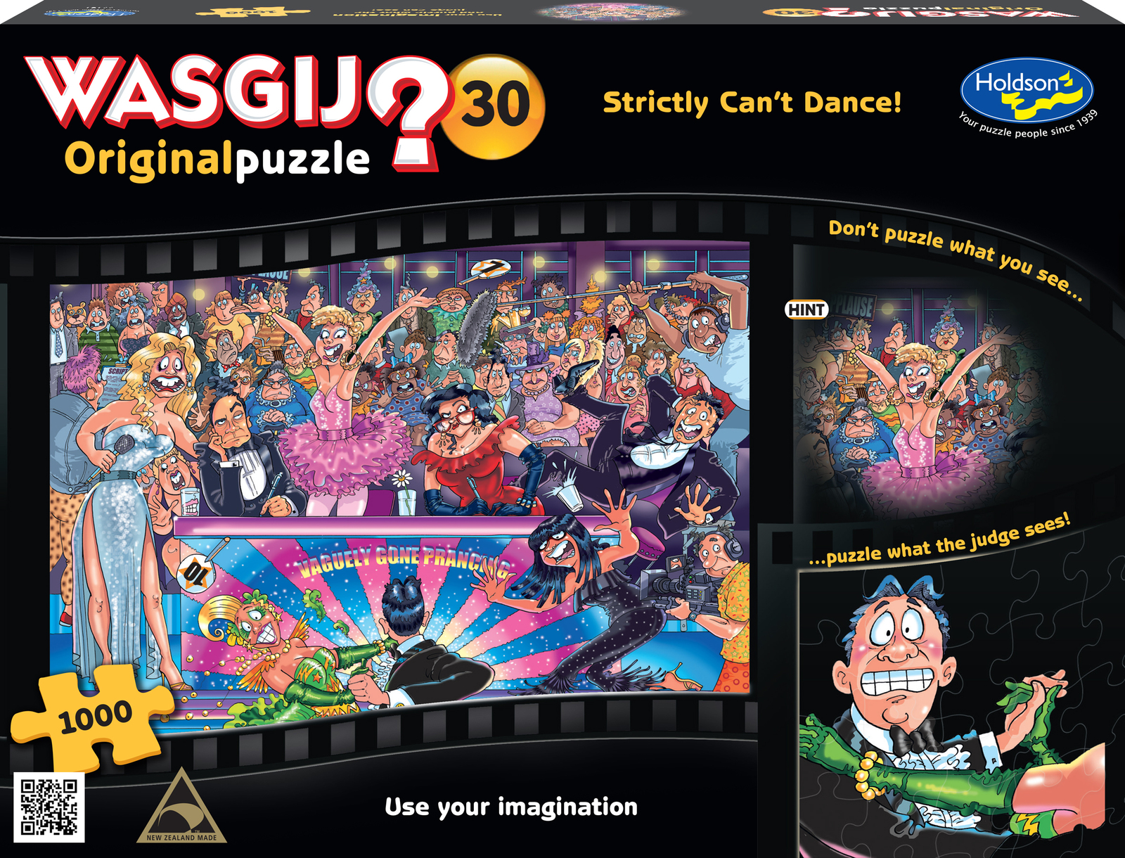 Wasgij: 1000 Piece Puzzle - Originals #30 (Strictly Can't Dance!) image