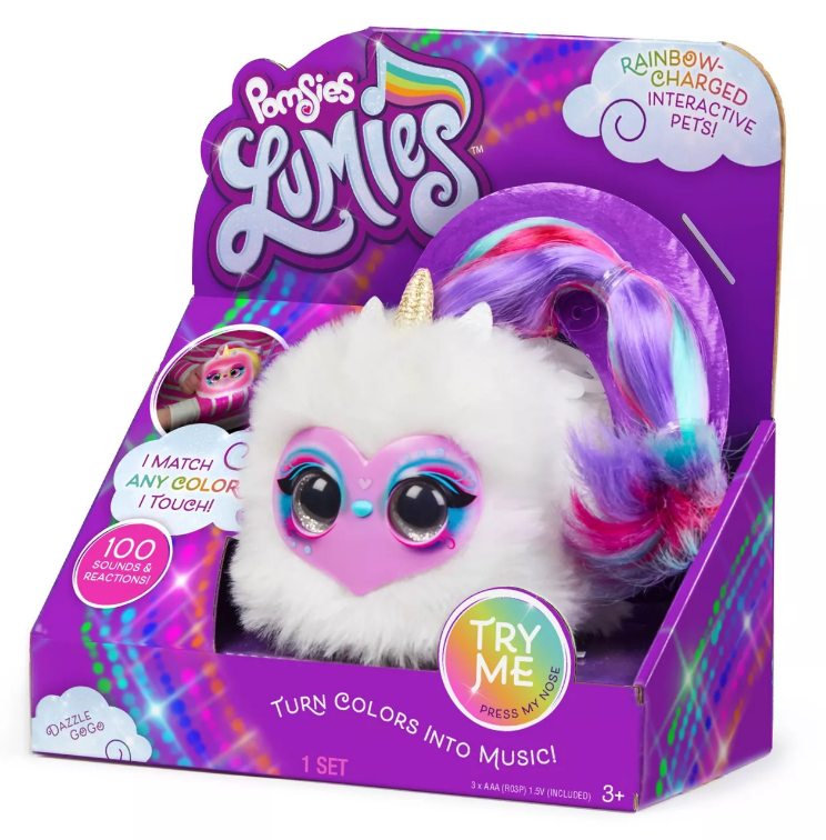 Lumies: Interactive Plush - Dazzle GoGo image