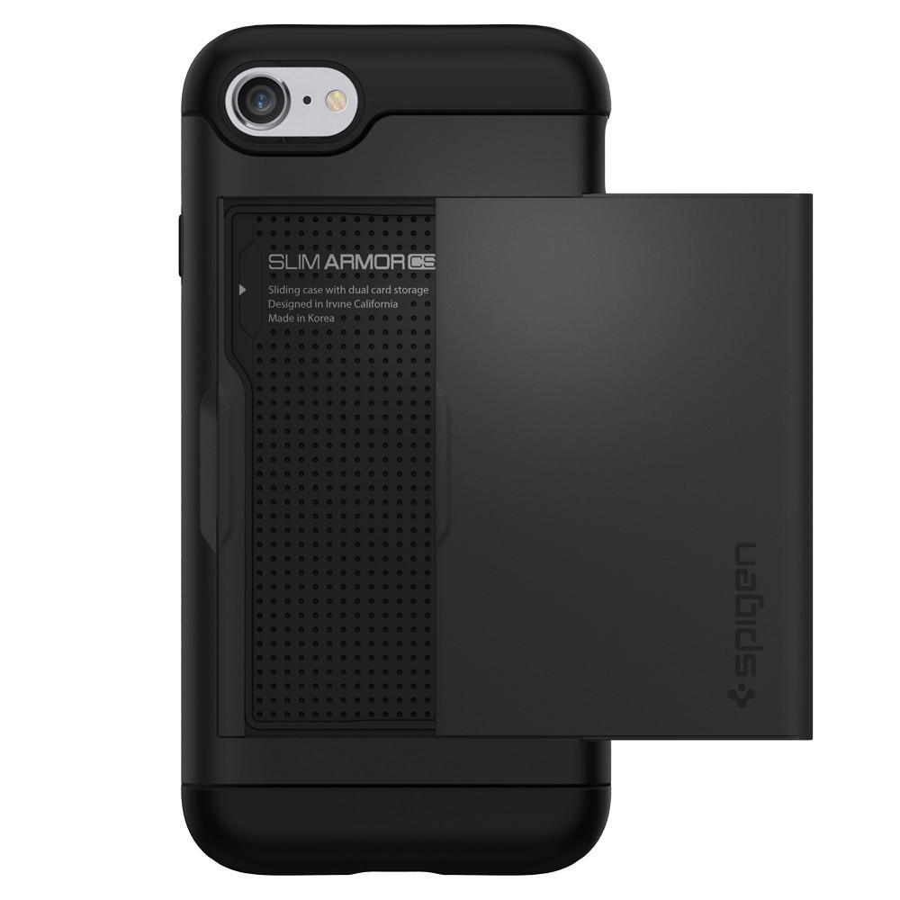 Spigen: iPhone 7 - Slim Armour CS Case (Black) image