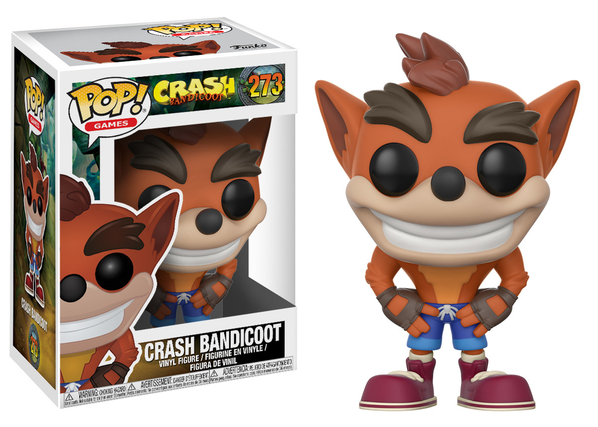 Crash Bandicoot - Pop! Vinyl Figure (with a chance for a Chase version!) image