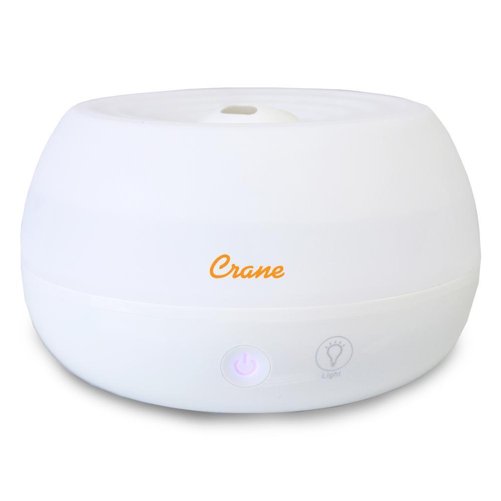 Crane Ultrasonic Personal Humidifier and Diffuser - White image