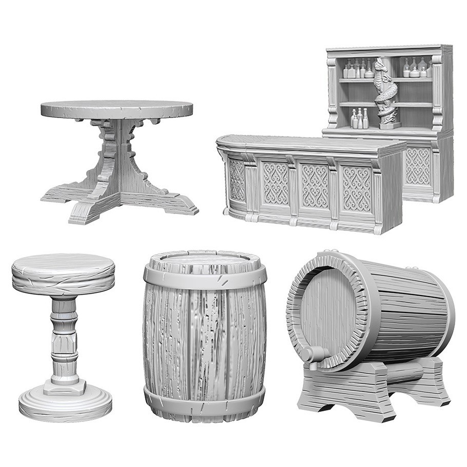 Pathfinder Deep Cuts: Unpainted Miniatures - Rusty Dragon Bar image