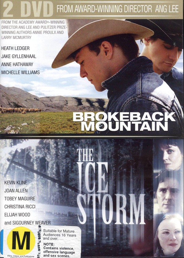 Brokeback Mountain / Ice Storm (2 Disc Set) on DVD image