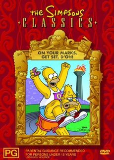 The Simpsons Classics - On Your Marks, Get Set, D'oh! on DVD image