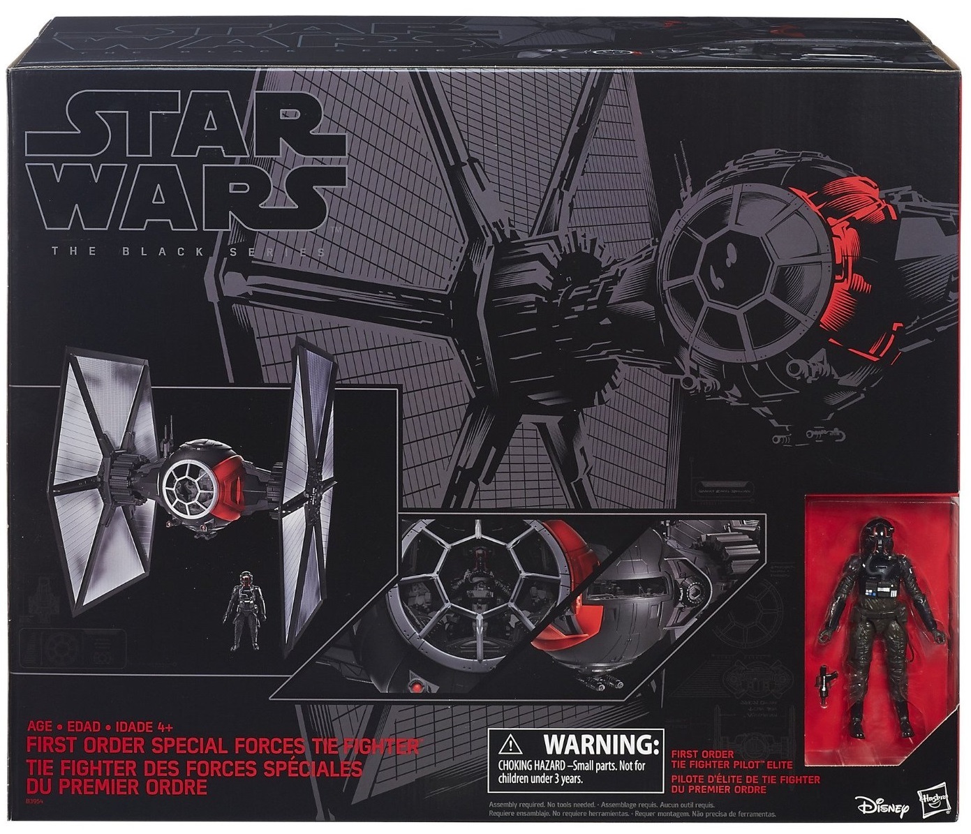 Star Wars: Black Series First Order Special Forces TIE Fighter image