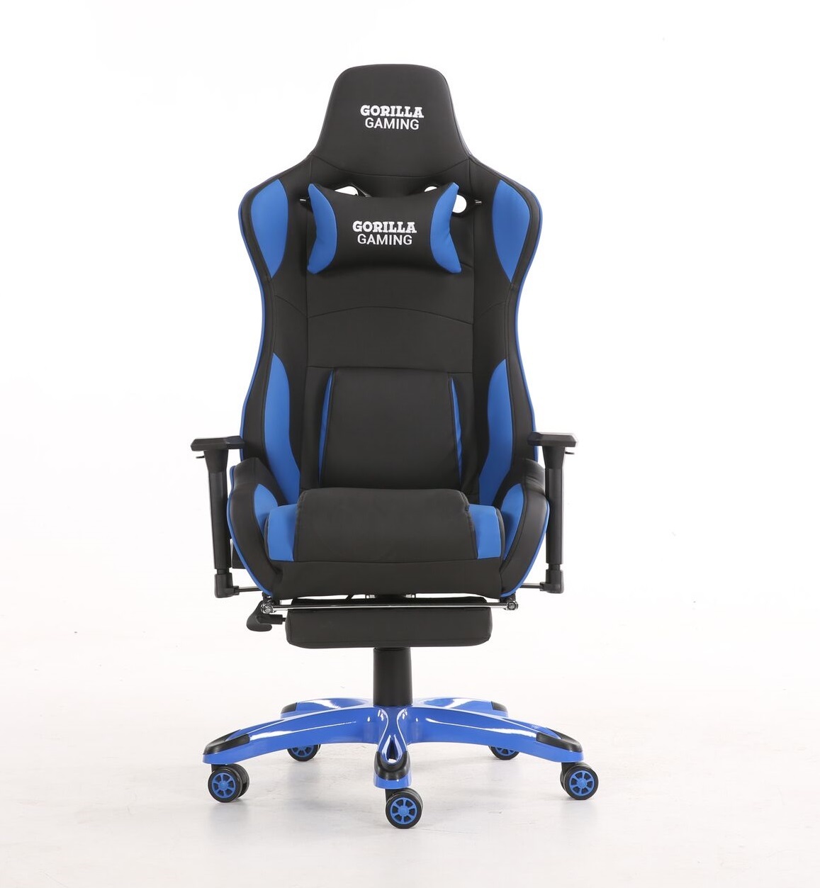 Gorilla Gaming Prime Ape Chair - Blue & Black for image