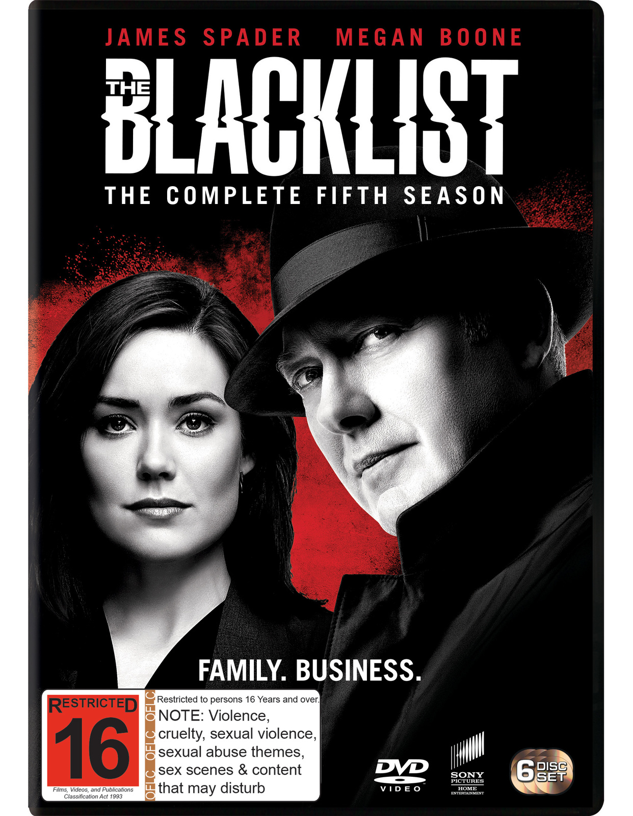 The Blacklist: Season 5 on DVD image