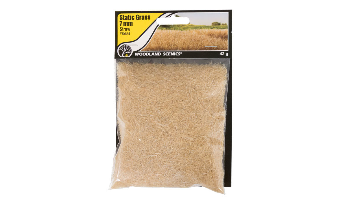 Woodland Scenics Static Grass Straw 7mm at Mighty Ape Australia