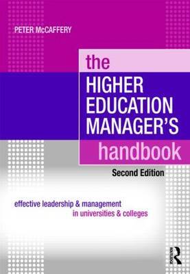 The Higher Education Manager's Handbook by Peter McCaffery image