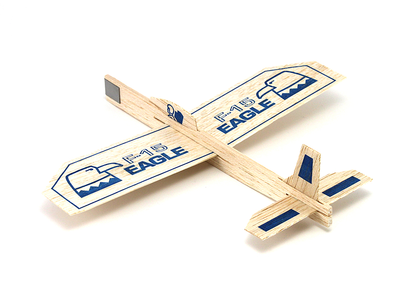 Eagle Balsa Glider 9"