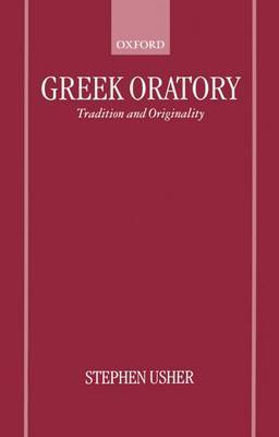 Greek Oratory by Stephen Usher image