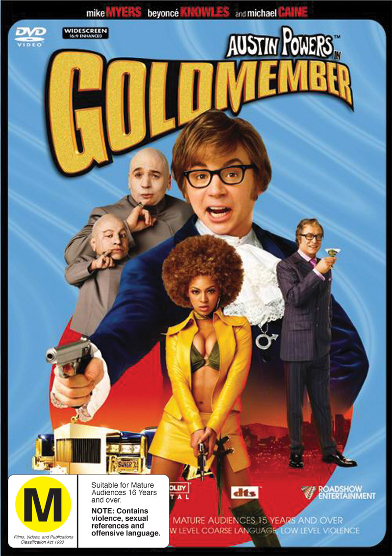 Austin Powers - Goldmember on DVD image