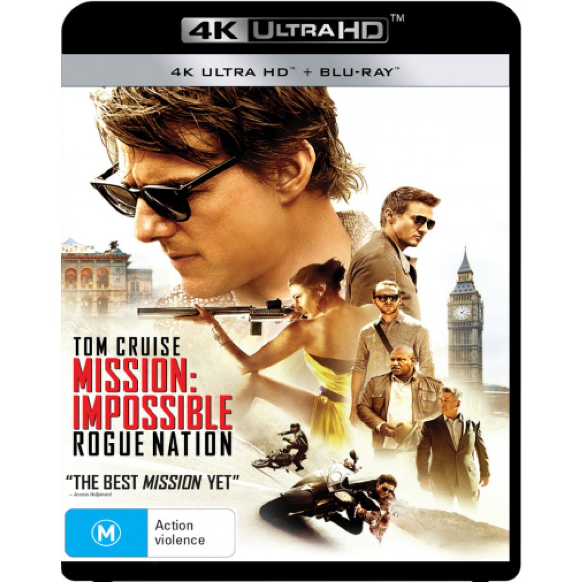 Mission: Impossible 5 - Rogue Nation on UHD Blu-ray image