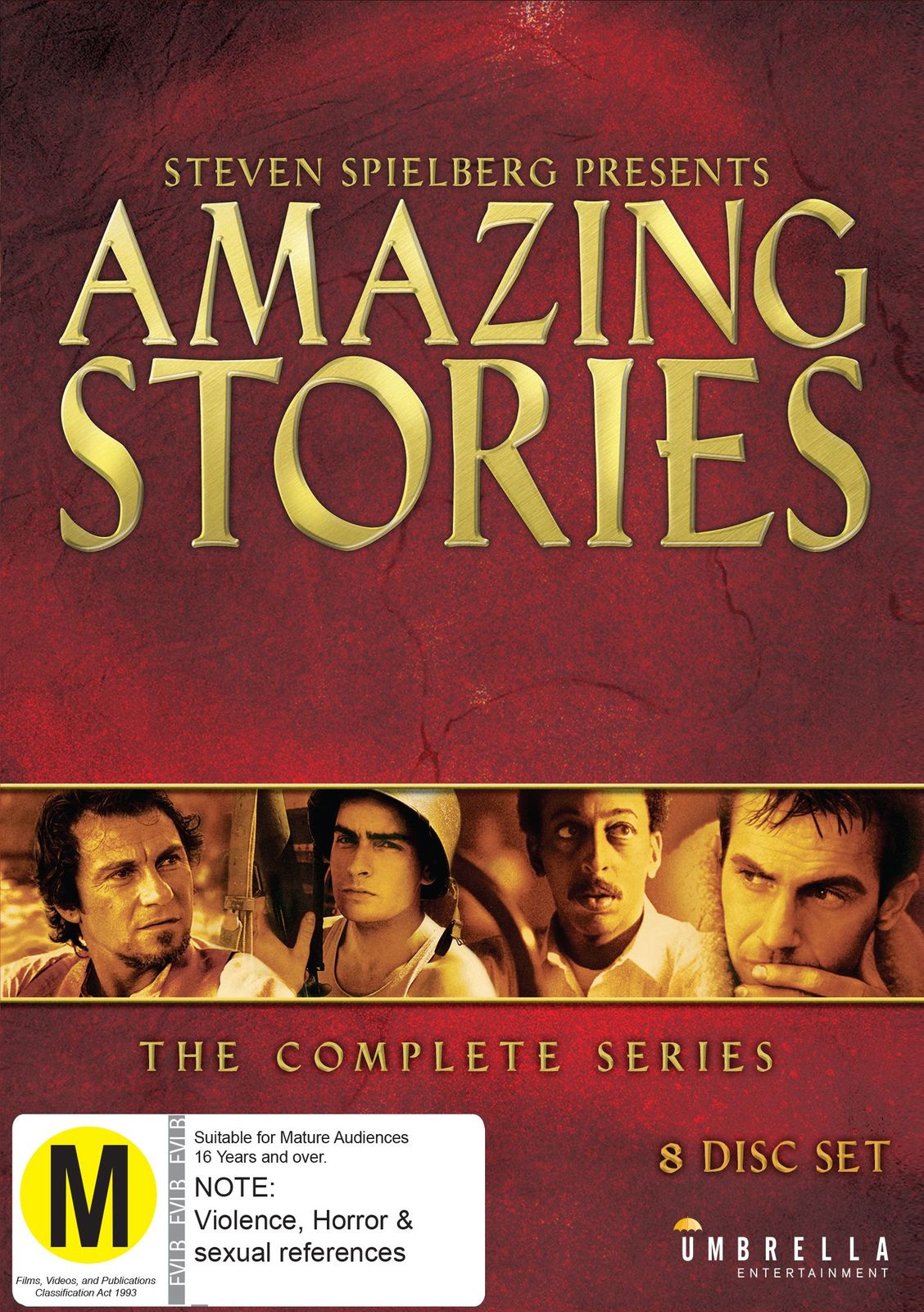 The Steven Spielberg Presents Amazing Stories - Complete Collection on DVD