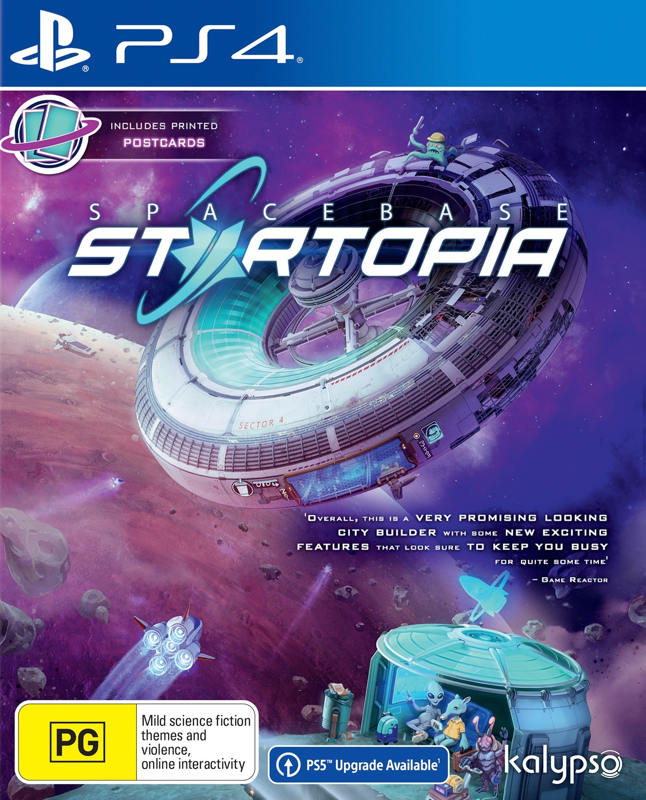 Spacebase Startopia on PS5, PS4