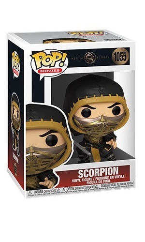 Mortal Kombat (2021): Scorpion (Metallic) - Pop! Vinyl Figure image