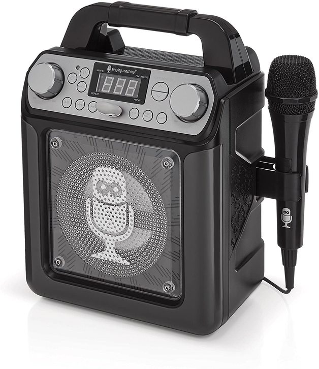 Singing Machine Groove Mini Karaoke System Black at Mighty Ape