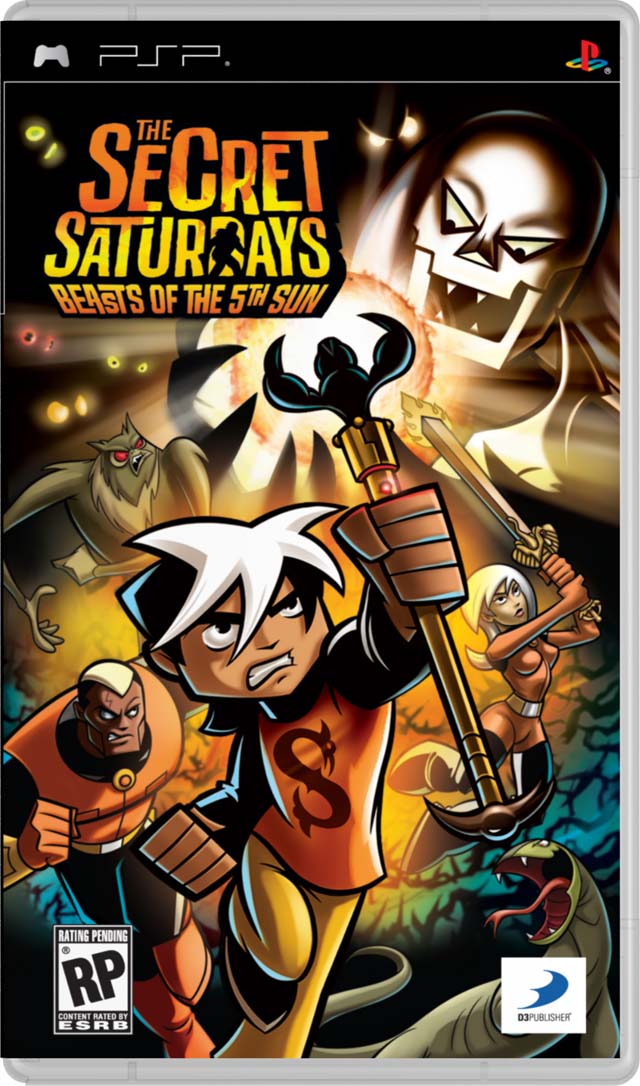 The Secret Saturdays: Beasts of the 5th Sun on PSP