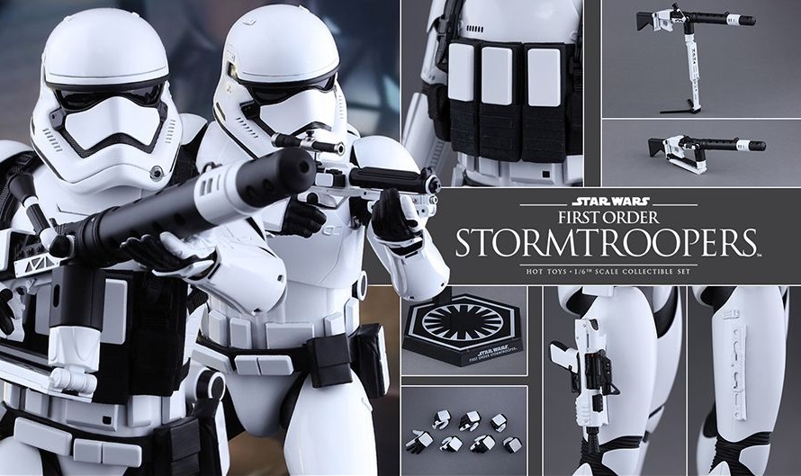 Star Wars: The Force Awakens - 12" First Order Stormtroopers Figure Set image