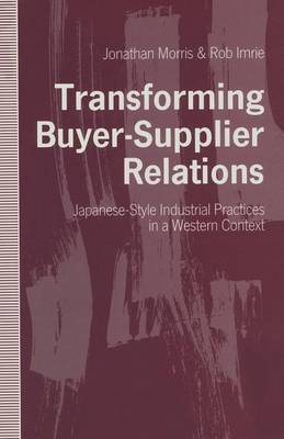 Transforming Buyer-Supplier Relations by Rob Imrie image