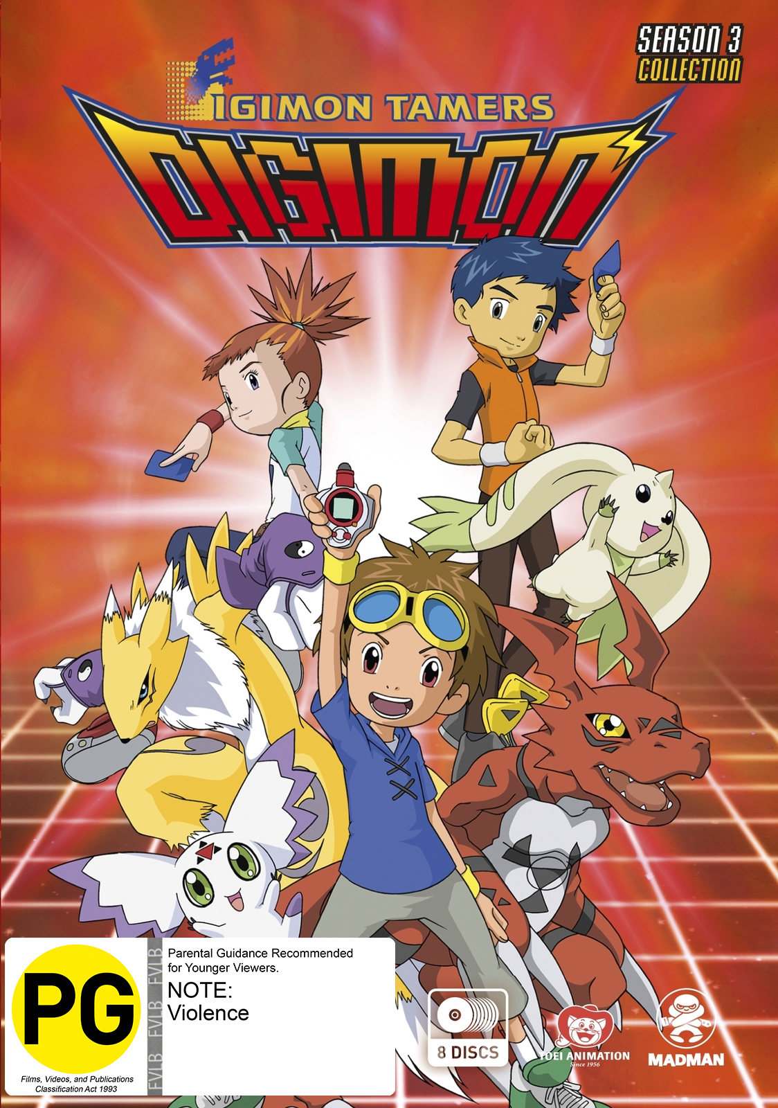 Digimon Tamers - Season 3 Collection on DVD