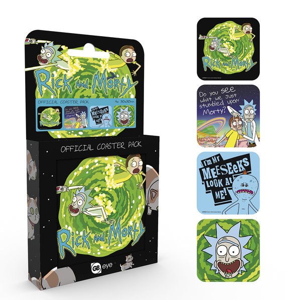 Rick and Morty Coaster Pack