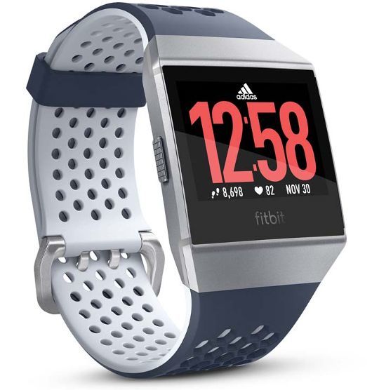 Fitbit Ionic Fitness Watch Adidas Edn. Inkblue & Silver