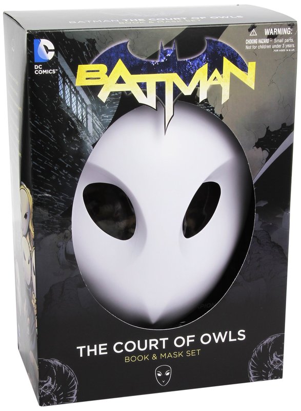 Batman The Court of Owls Mask and Book Scott Snyder Book On Sale