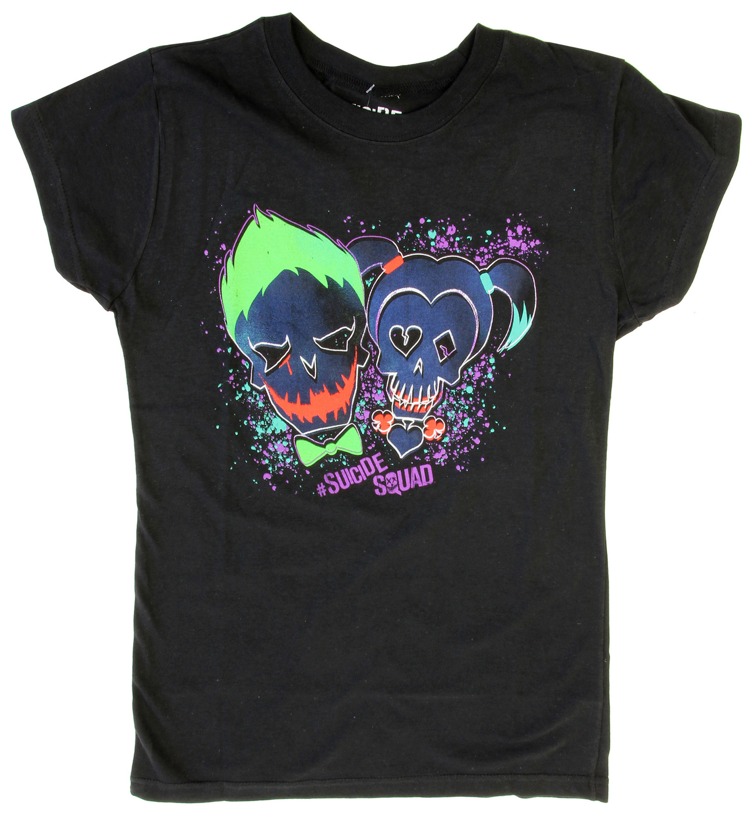 Suicide Squad Harley Quinn/Joker Jrs Tee (X-Large) image