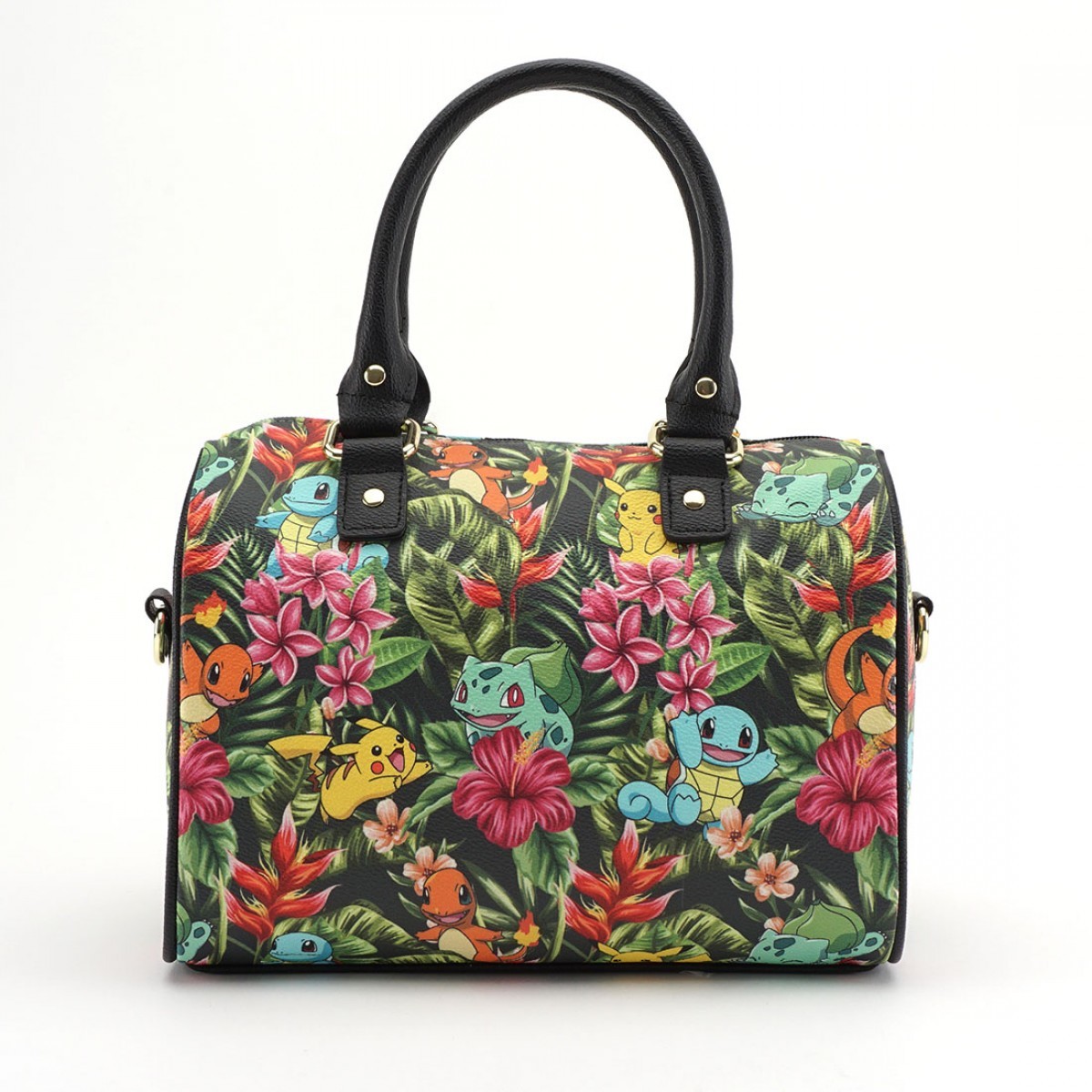 Loungefly Pokemon Tropical Starter Print Duffle Bag image