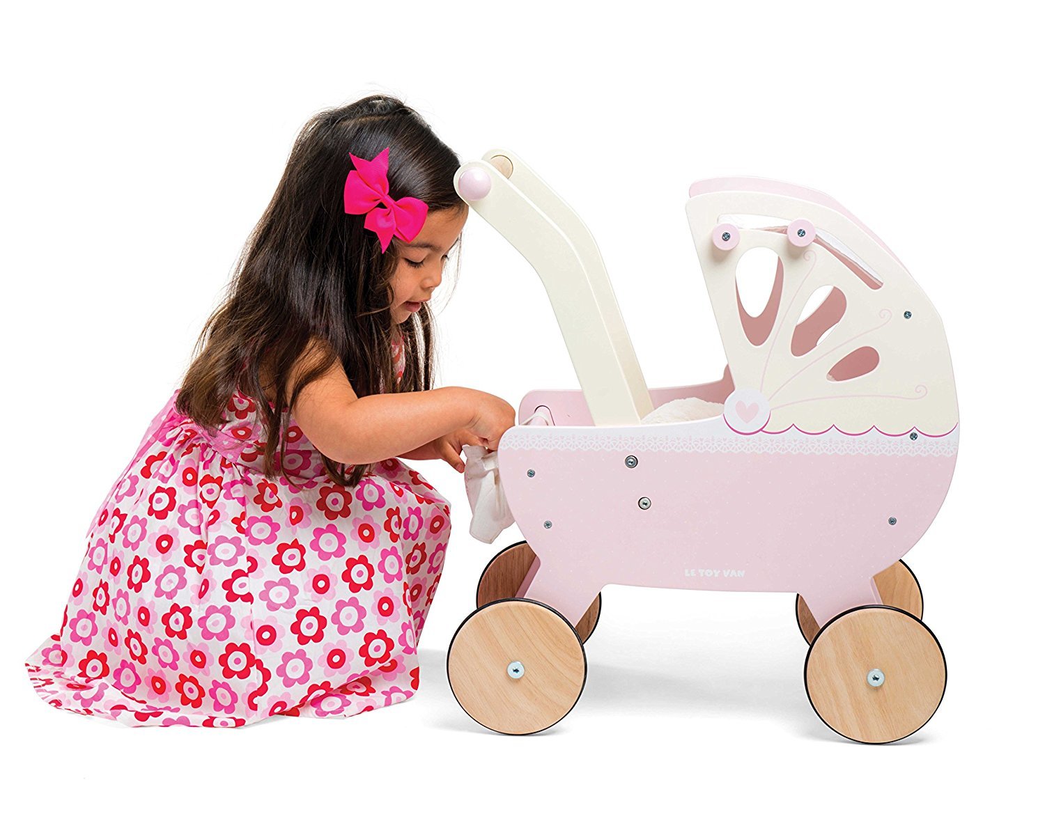 Le Toy Van: Sweet Dreams Pram - Pink image