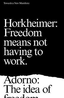 Towards a New Manifesto by Theodor Adorno image