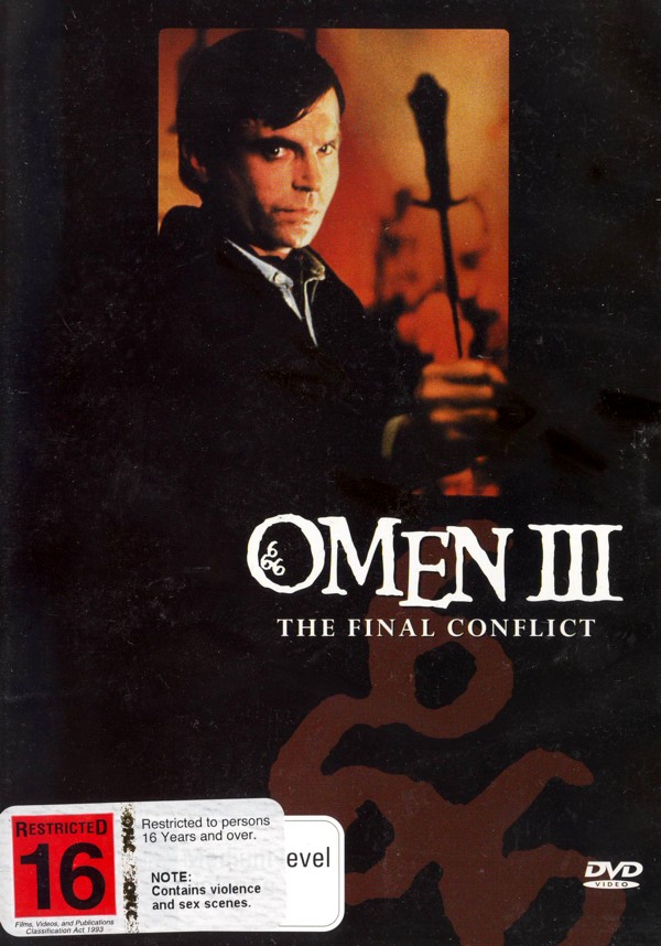 Omen III - The Final Conflict on DVD image