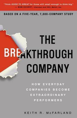 The Breakthough Company by Keith R McFarland image